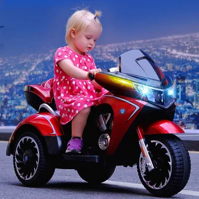 BMW Three Wheels Rechargeable Kids Ride On Bike