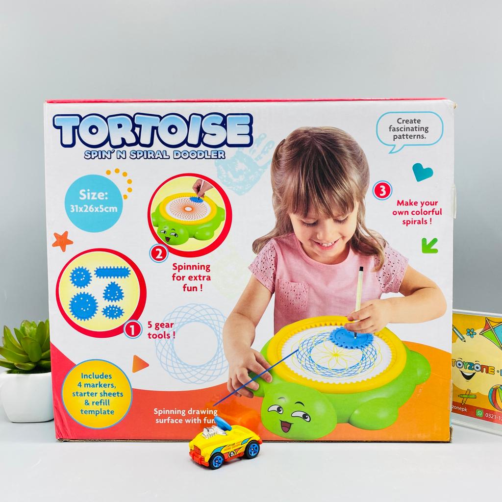 tortoise spirograph drawing toy