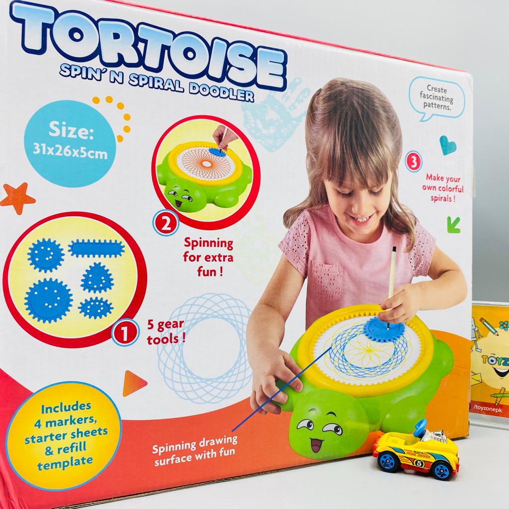 tortoise spirograph drawing toy