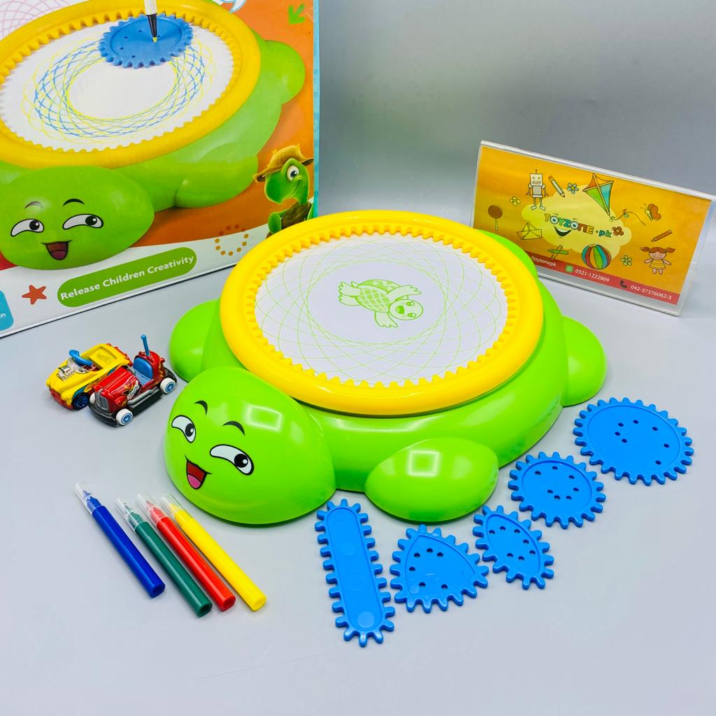 tortoise spirograph drawing toy
