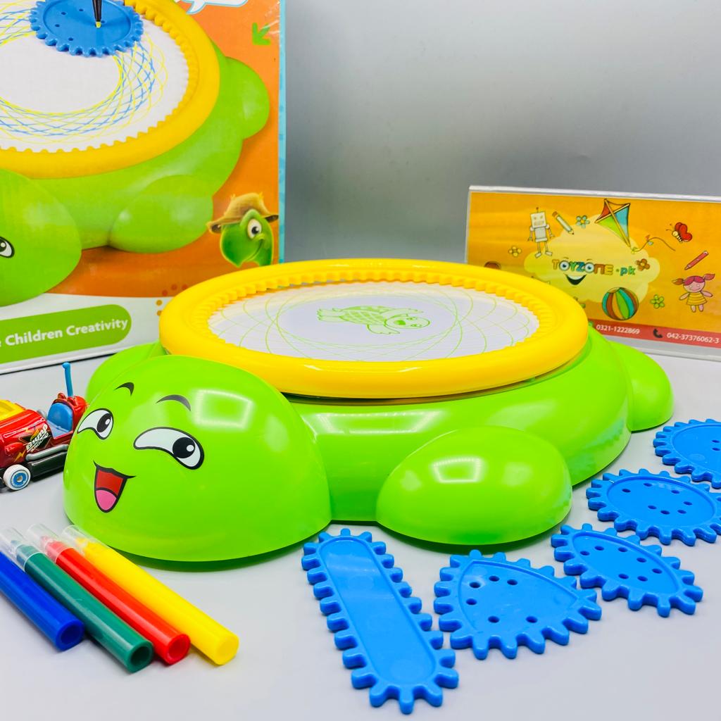 tortoise spirograph drawing toy