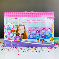 Thumbnail for villa for dolls with furniture