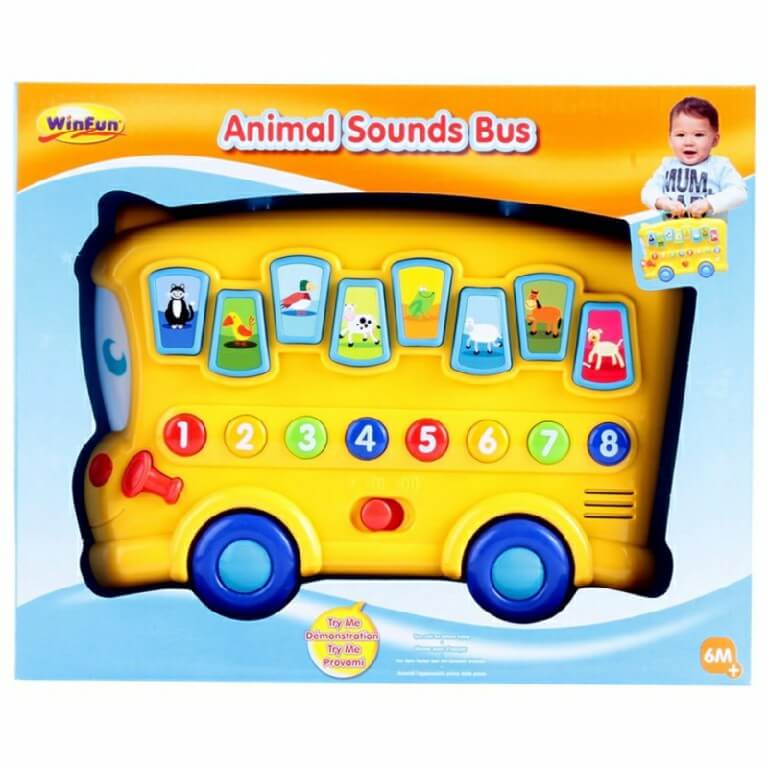 winfun animal sounds bus