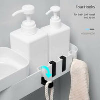 Thumbnail for Wall-mounted Storage Shelf Bathroom Shampoo Shower Shelf Holder