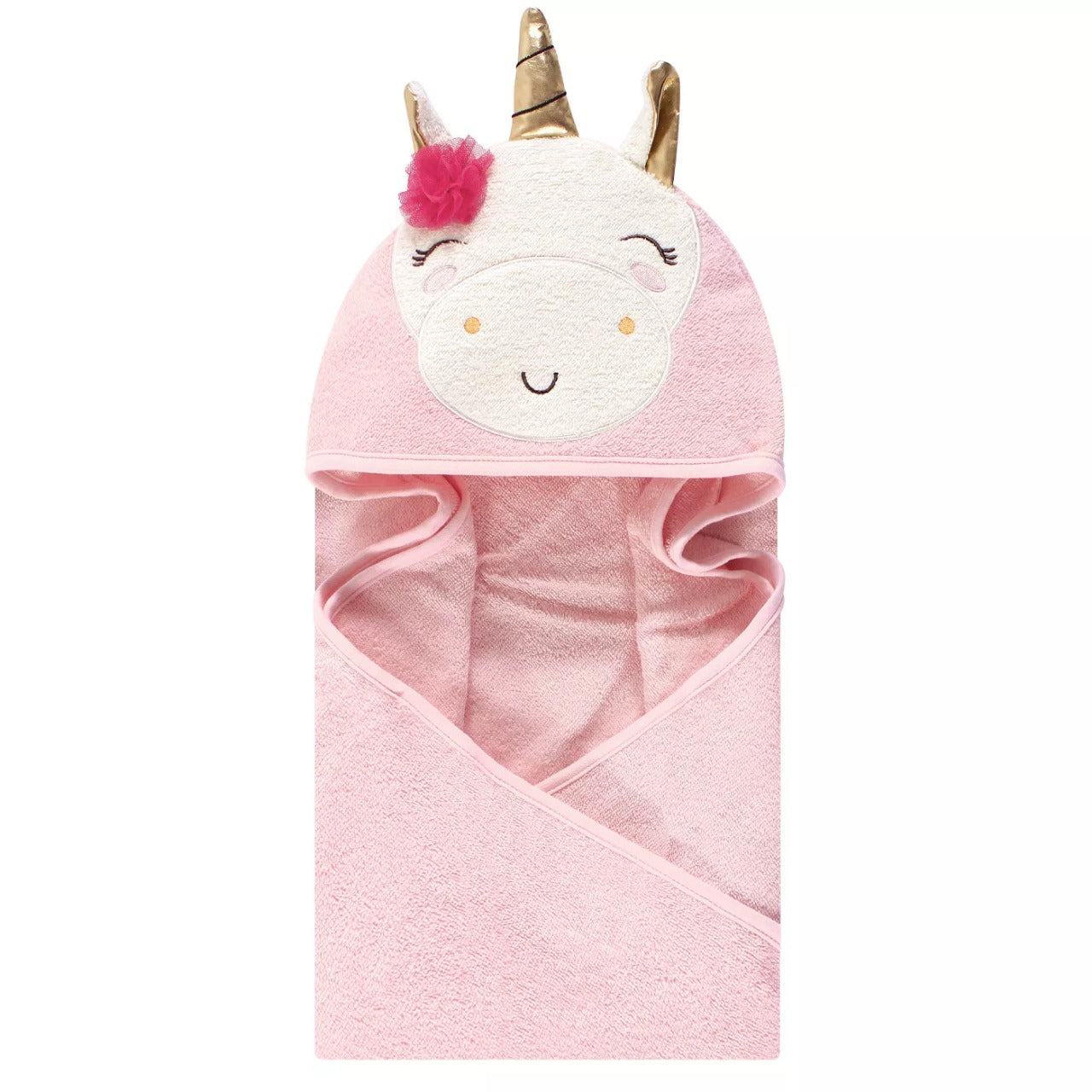 bunny themed hooded bath towel