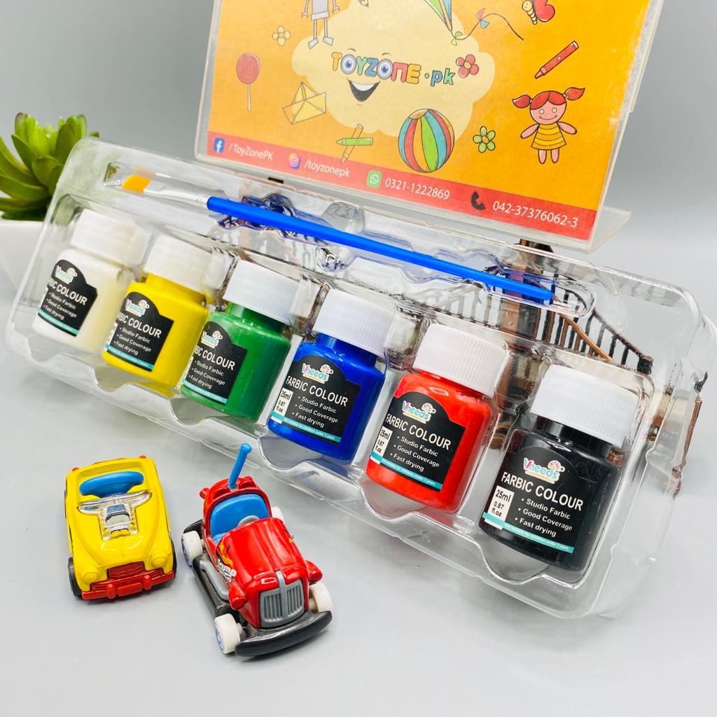 6 tubes gouache colours painting set