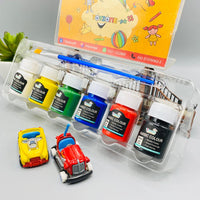 Thumbnail for 6 tubes gouache colours painting set