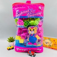 Thumbnail for 140 pcs multi color building blocks