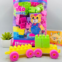 Thumbnail for 140 pcs multi color building blocks