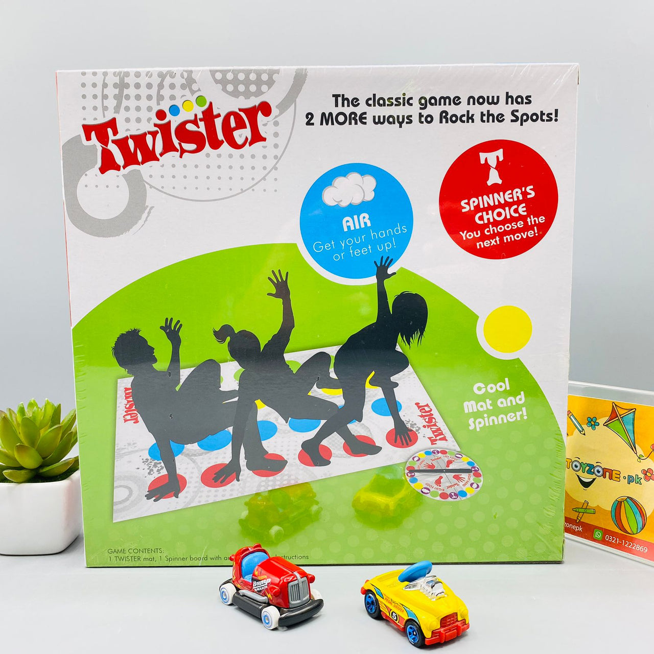Floor Game with Finger Twister Set