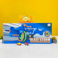 Thumbnail for Blaze Storm Manual Soft Bullet Shooting Gun Toy