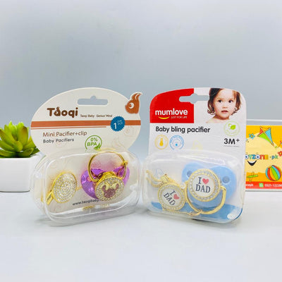 Baby Silicone Pacifier With Lid For Newborns