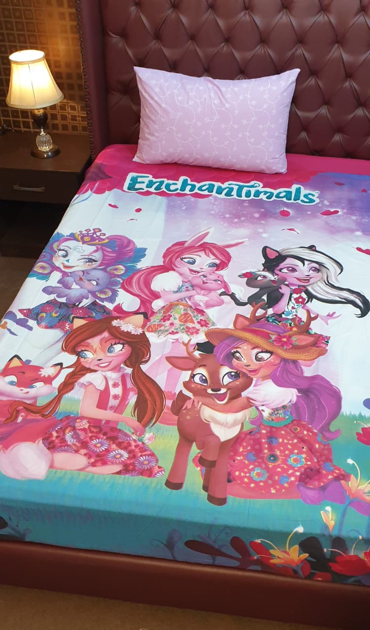 Enchantimals Kids Bed sheet
