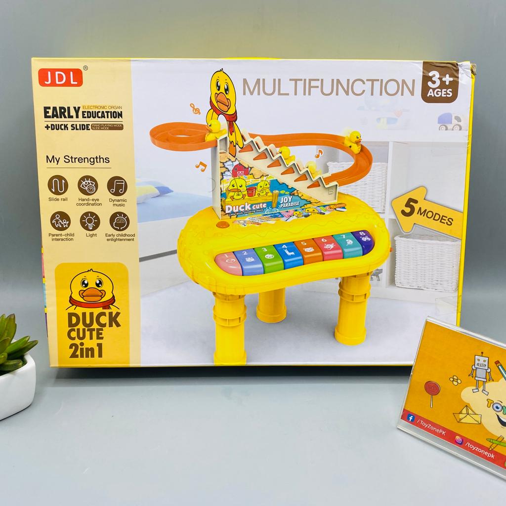 Multi-function Track Duck Piano Set