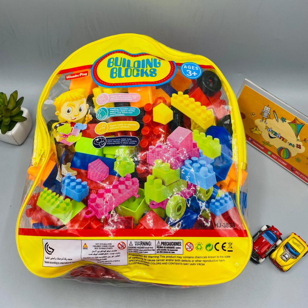 Building Blocks Wonder Play Bag -Large