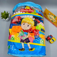 Kids Building Blocks Set Bag -Large