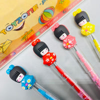 Thumbnail for Bullet Plastic Drawing Animals Earsers Pencil 3 Pcs Pack