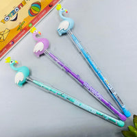 Thumbnail for Bullet Plastic Drawing Animals Earsers Pencil 3 Pcs Pack