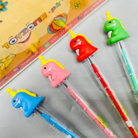 Thumbnail for Bullet Plastic Drawing Animals Earsers Pencil 3 Pcs Pack