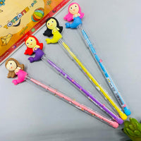 Thumbnail for Bullet Plastic Drawing Animals Earsers Pencil 3 Pcs Pack