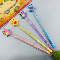 Thumbnail for Bullet Plastic Drawing Animals Earsers Pencil 3 Pcs Pack