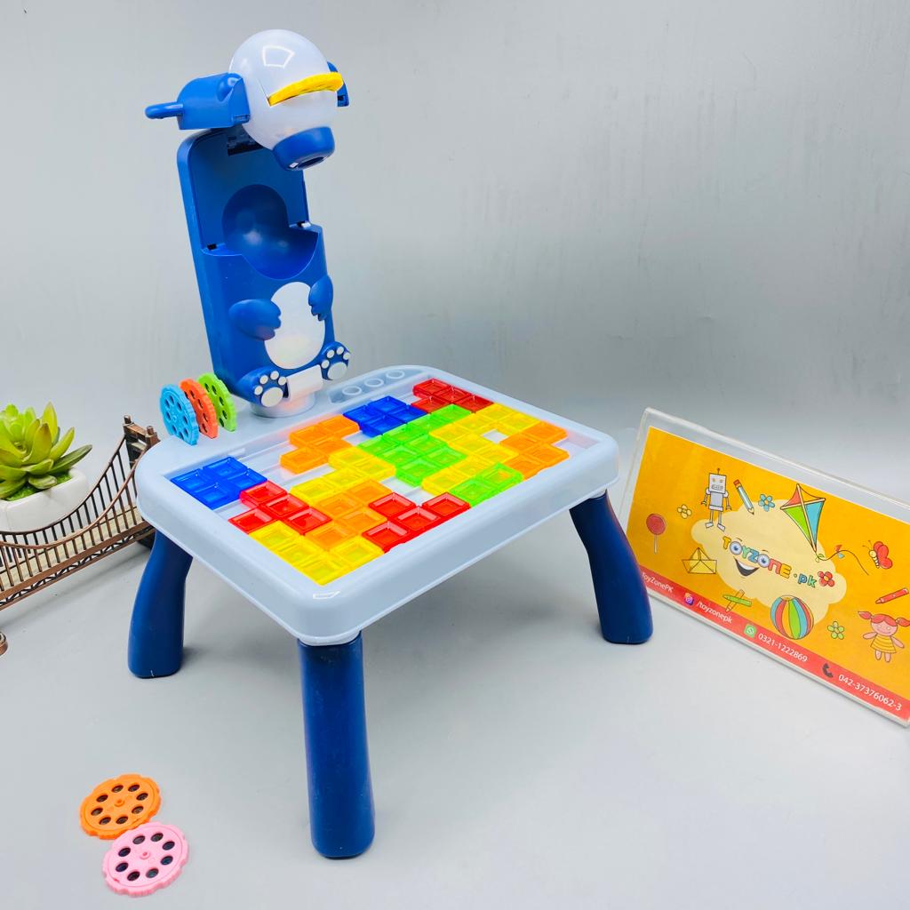 4 In 1 Children's Camera Projector Multi function Painting Board