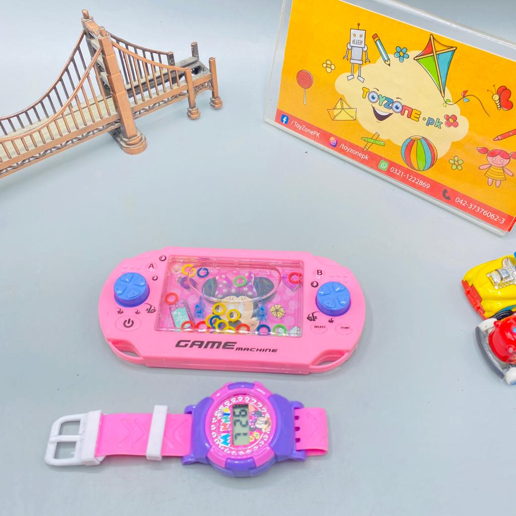 Happy Time Game Machine And Hello Kitty Watch