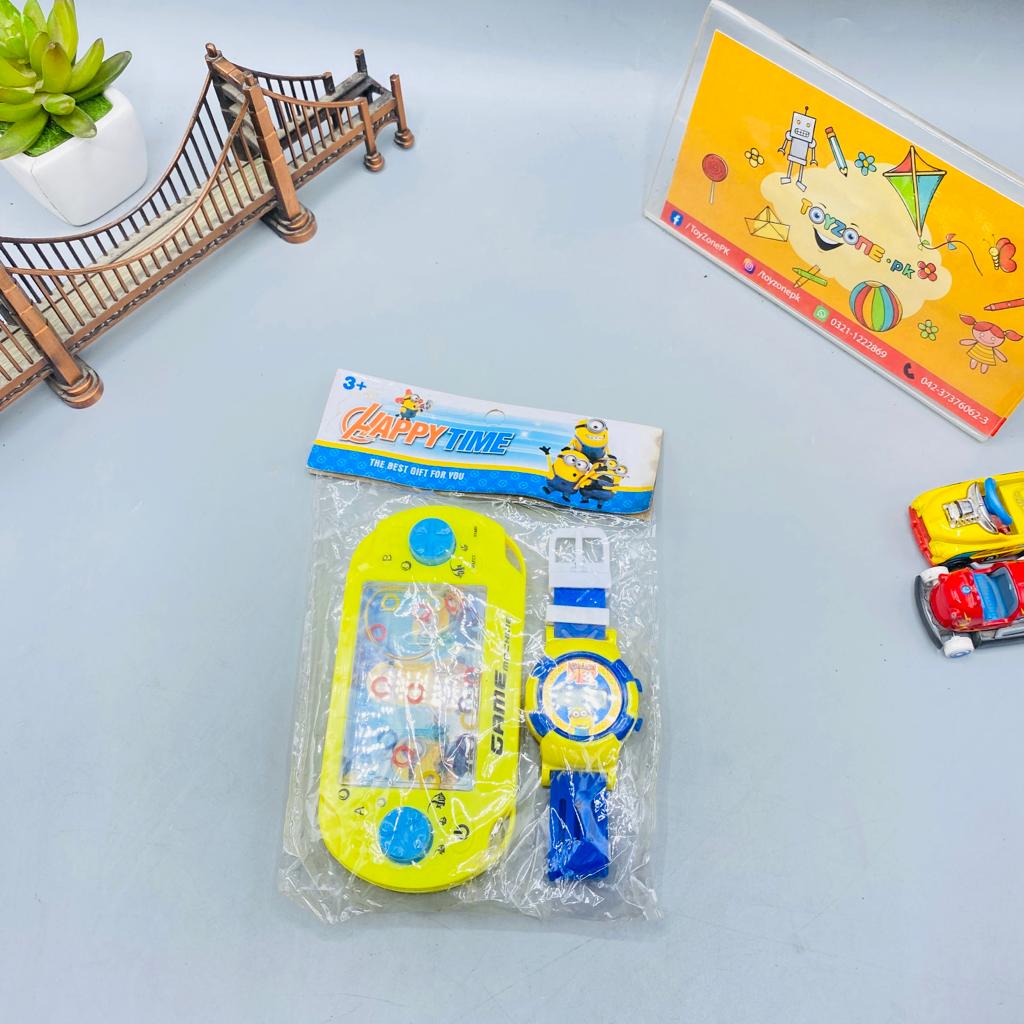 Happy Time Game Machine And Hello Kitty Watch