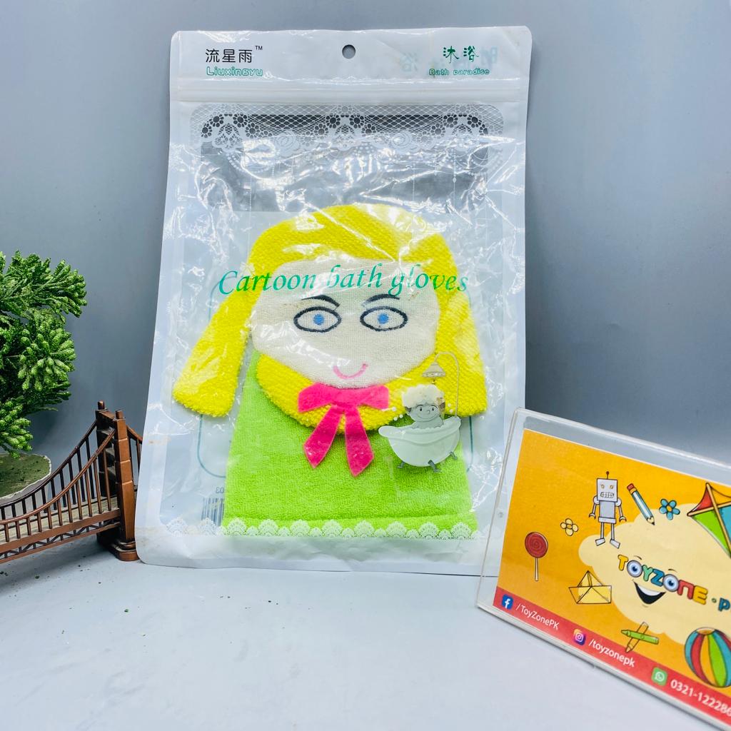 Baby Bath Gloves Cartoon