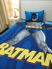 Thumbnail for Batman Blue Color Bedsheet For Kids