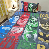 Justice League Bedsheet For Kids