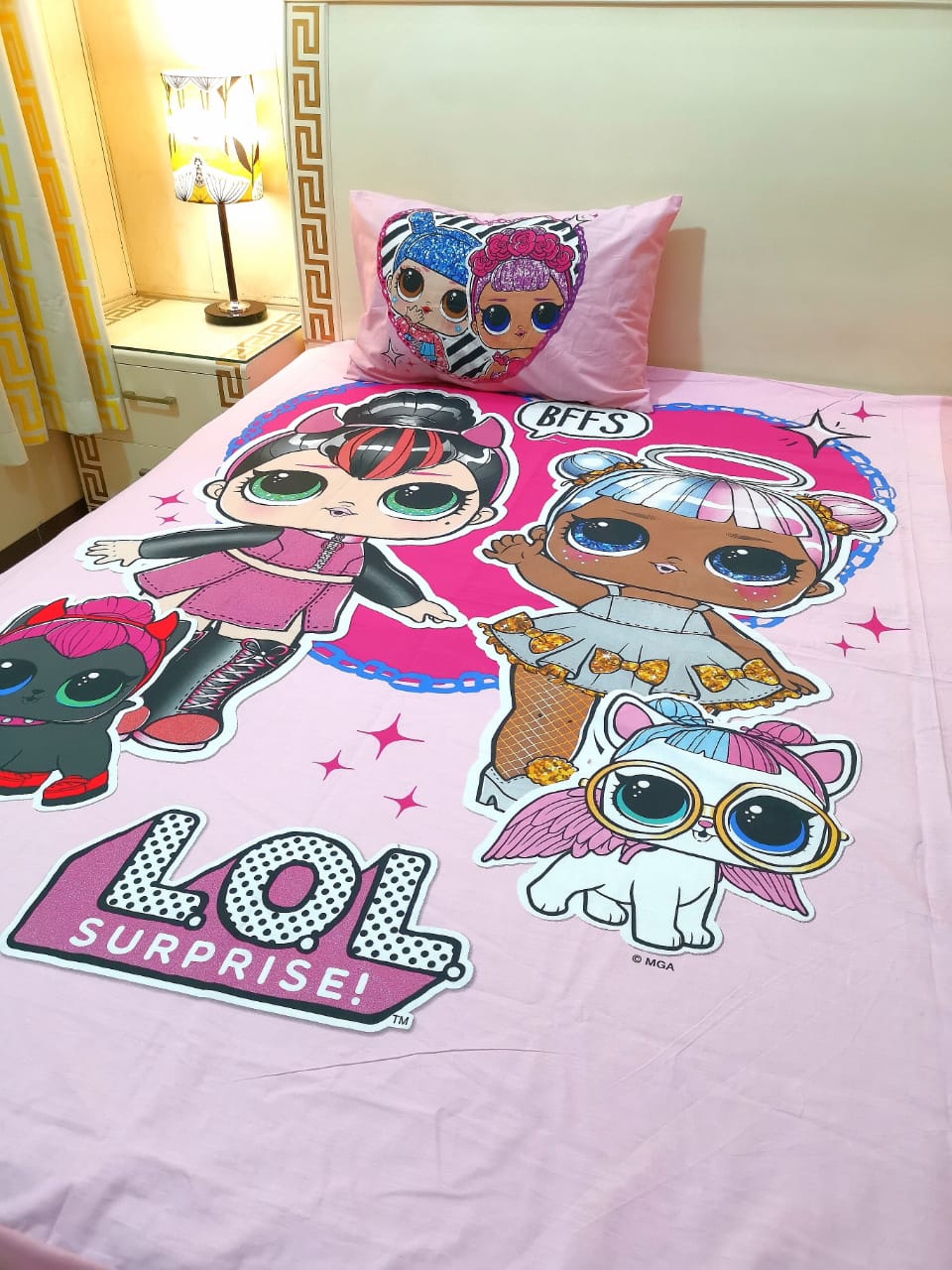 Lol Surprise Bedsheet For Kids