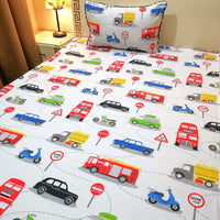 Trafic kids Bedsheet