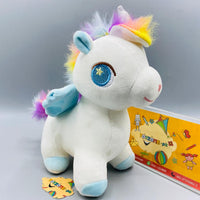 Thumbnail for Fantastic Glow Rainbow Wing Horse  Doll Toys for Children
