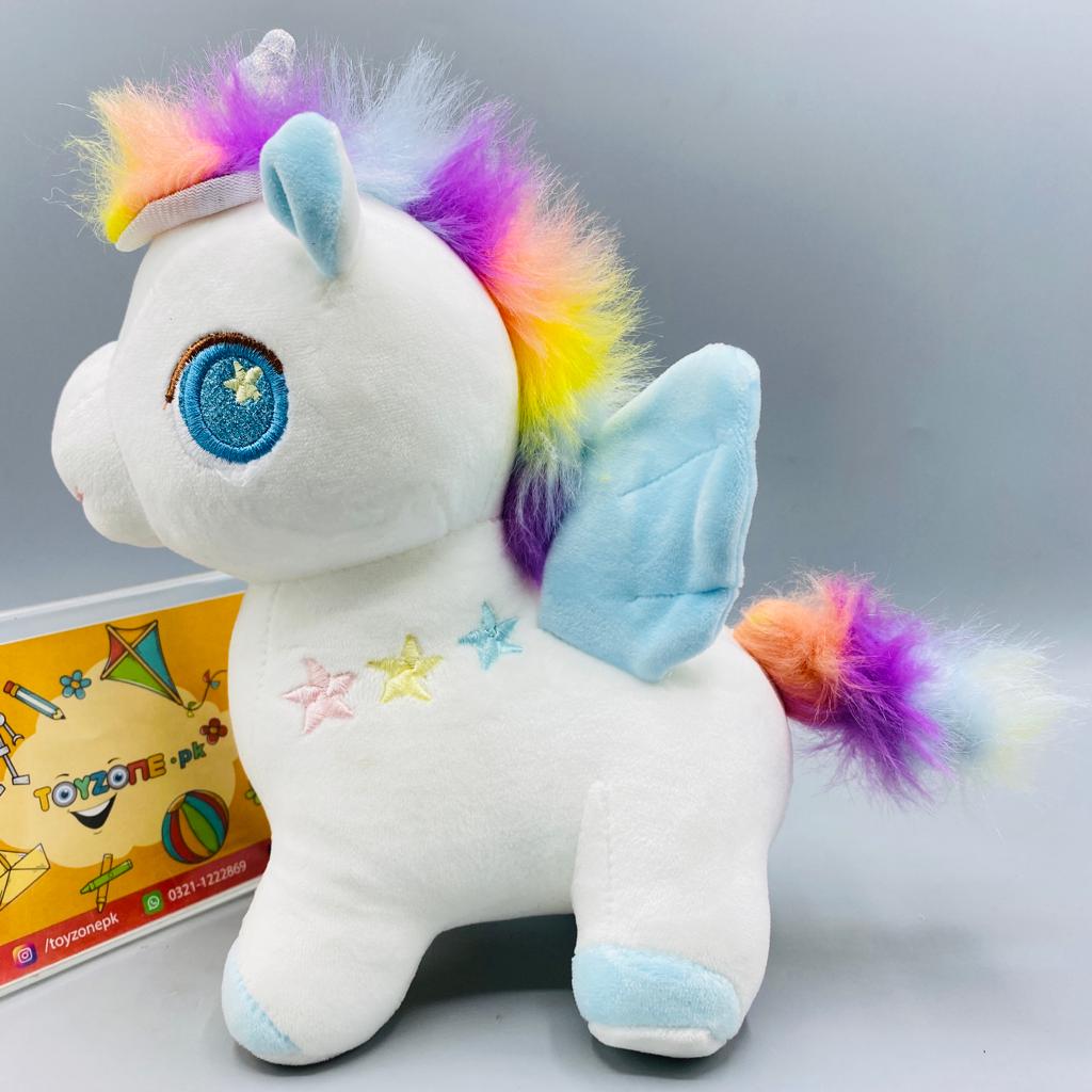 Fantastic Glow Rainbow Wing Horse  Doll Toys for Children