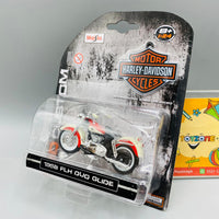 Thumbnail for Maisto Harley Davidson 1958 FLH Glide Bike 1:24 Scale