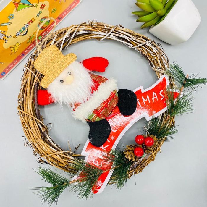 Christmas Decoration -Snowman Cane Ring