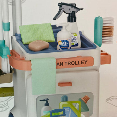 Home Cleaning Trolley Set For Kids