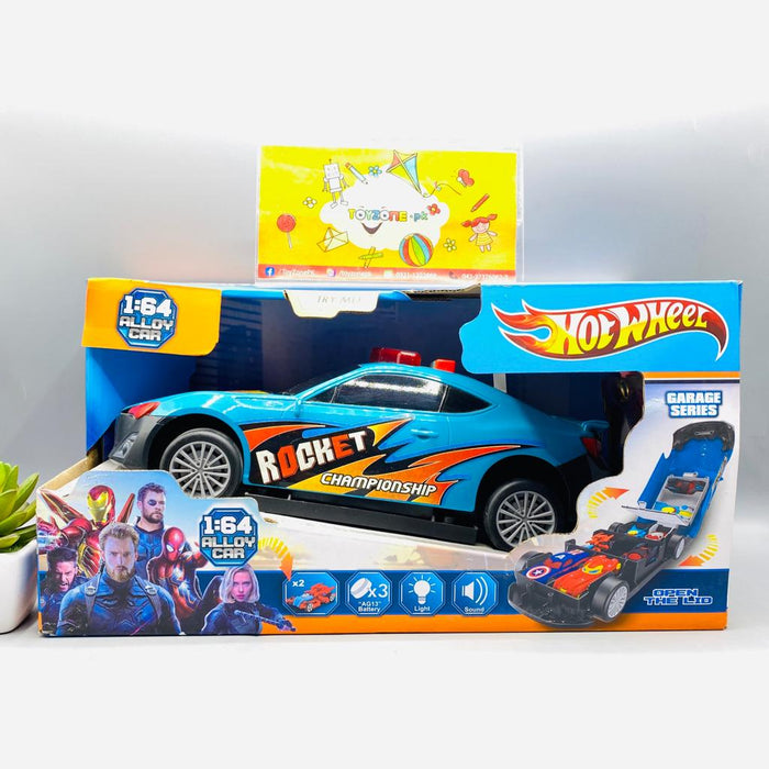 Garage Set 1:64 Alloy Car with 2 Mini Cars
