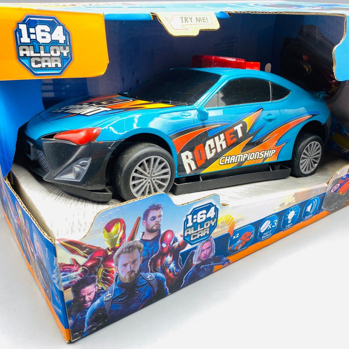 Garage Set 1:64 Alloy Car with 2 Mini Cars