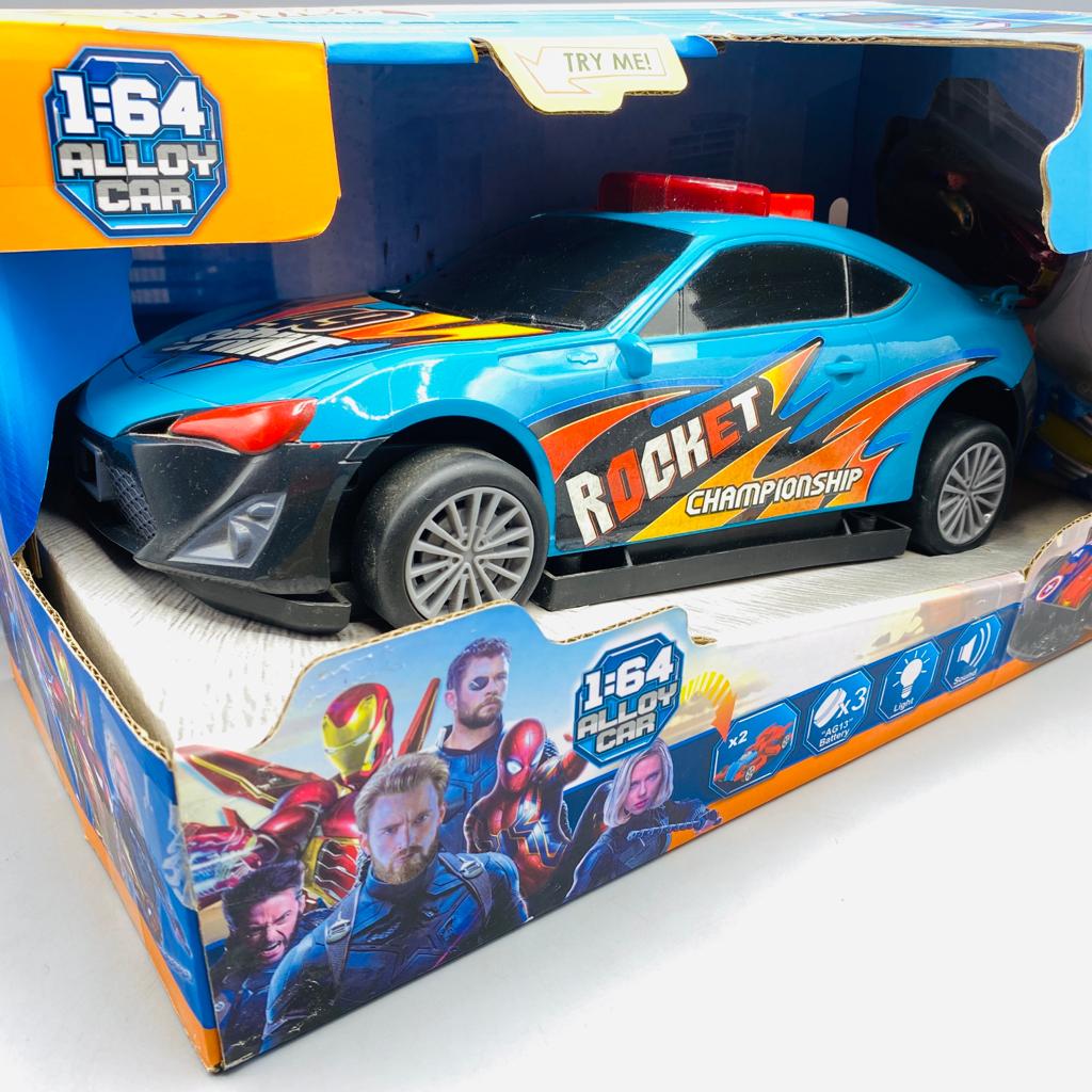 Garage Set 1:64 Alloy Car with 2 Mini Cars