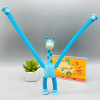 Thumbnail for 2Pcs Cute Giraffe Stretch Tube Stress Relief Sensory Toy