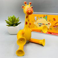 Thumbnail for 2Pcs Cute Giraffe Stretch Tube Stress Relief Sensory Toy