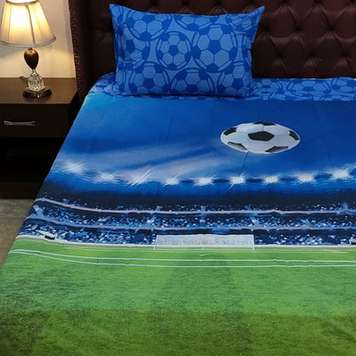 Football Bedsheet For Kids