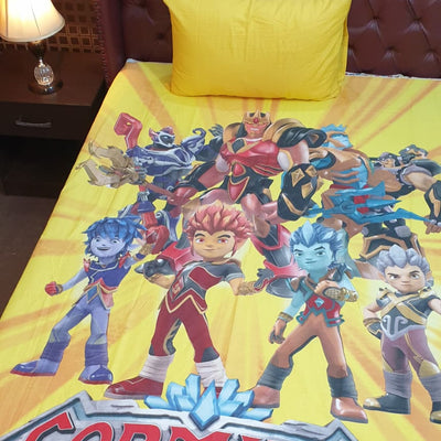 Gormiti Bedsheet For Kids