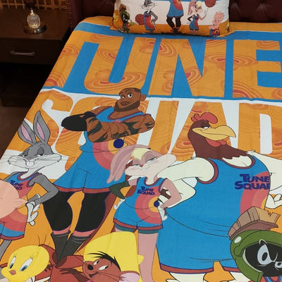 Space Jam Bedsheet For Kids