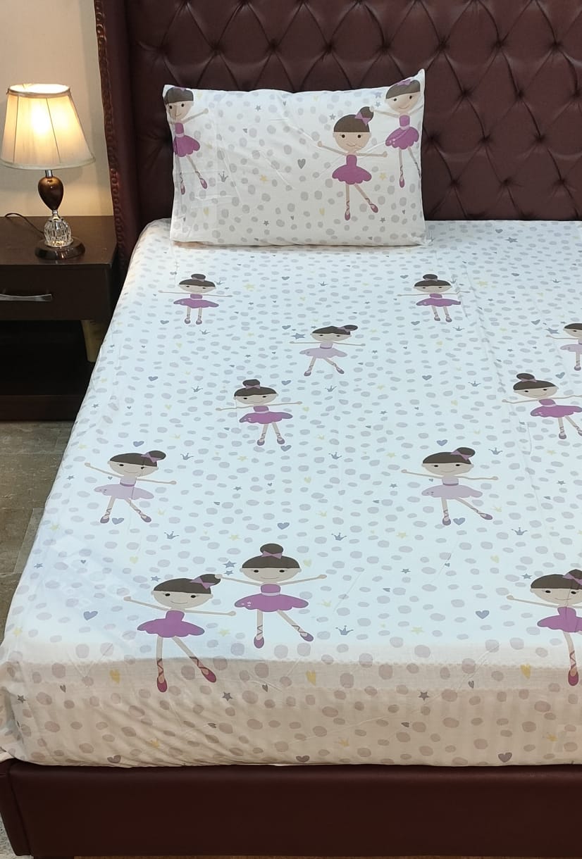 Ballerina Bedsheet For Kids