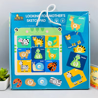Thumbnail for Wooden Animal Matching Toys for Kids