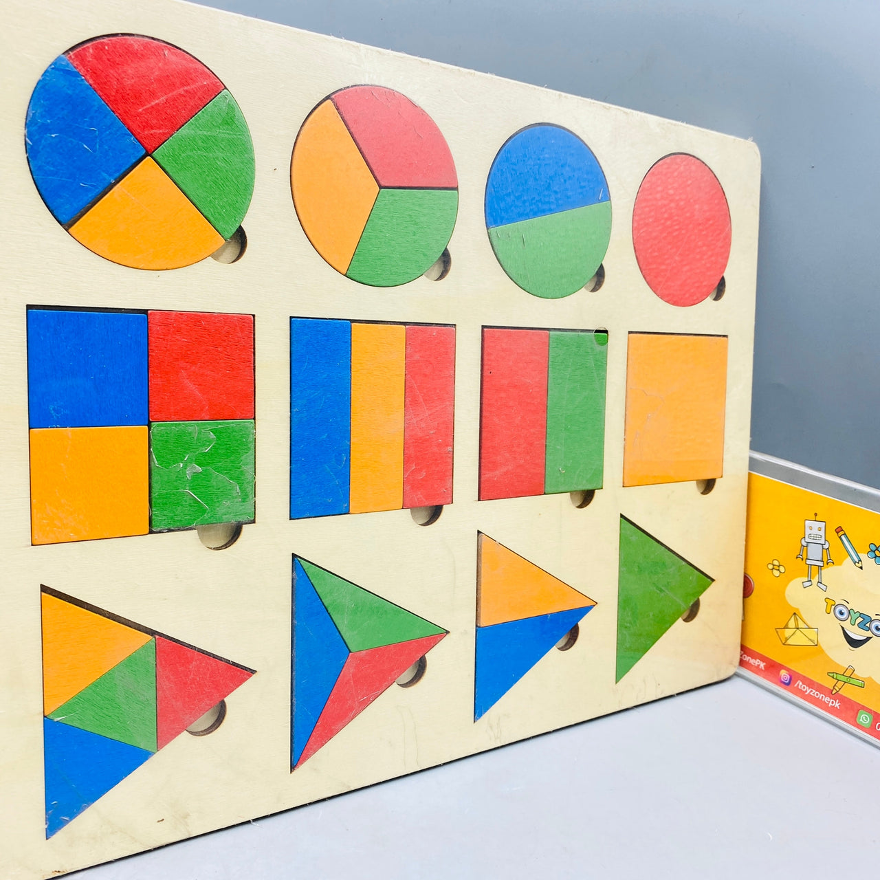 Wooden Shapes Learning Toy
