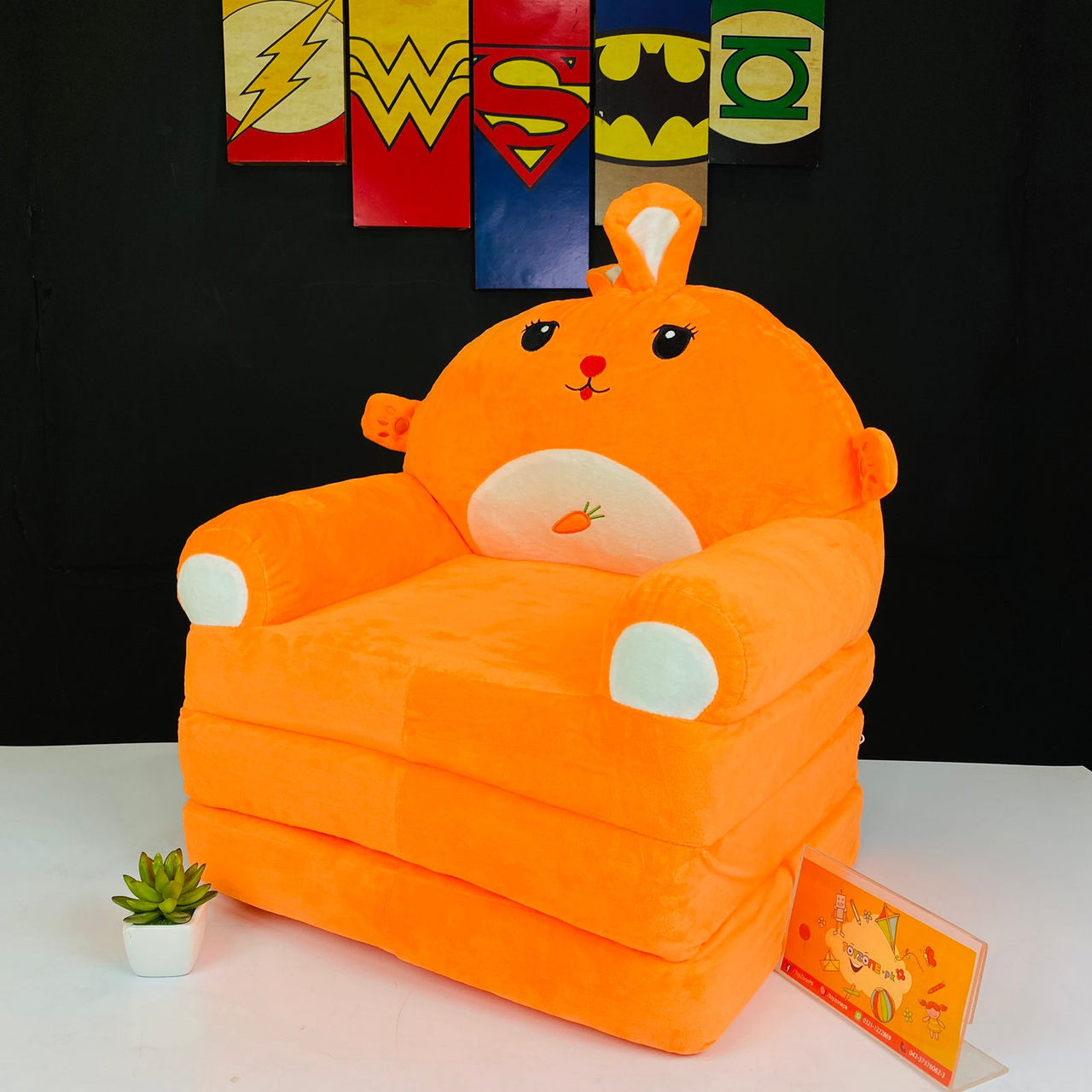 Sofa Seat For Baby In Cute Chicken Character